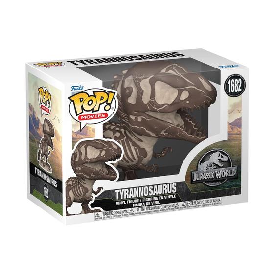 Imagem de Funko Pop! Jurassic Park - Tiranossauro Rex Fóssil (10cm)