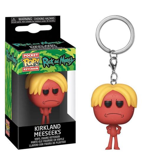 Funko Pocket POP! Keychain: Rick & Morty: Pickle Rick Morty - Rick And Morty - Mini Figura in Vinile da Collezione Novità Portachiavi - Riempitivi per Calze - Idea Regalo - Merchandising