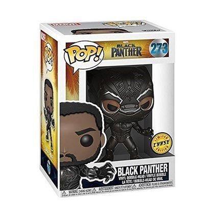 Imagem de Funko Pop Marvel 273 Black Panther Chase Edition