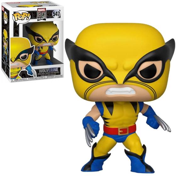 Imagem de Funko Pop Marvel 80 anos Wolverine Classic Original