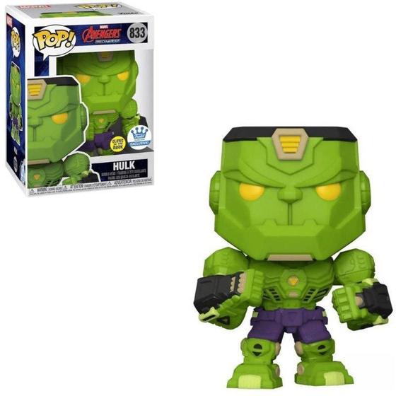 Imagem de Funko Pop Marvel Avengers 833 Hulk Glows Exclusive