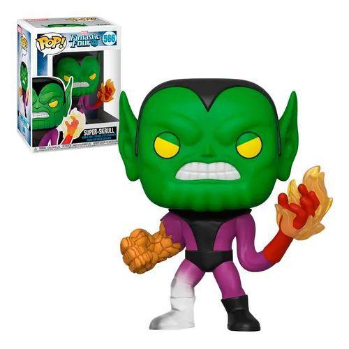 Imagem de Funko Pop Marvel Fantastic Four 4 Super-skrull 566