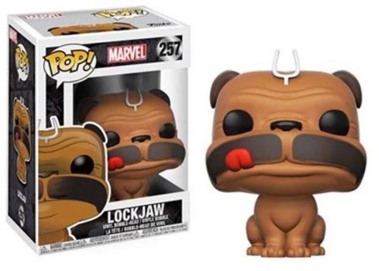 Imagem de Funko Pop! Marvel: Figura colecionável de Desumano Lockjaw