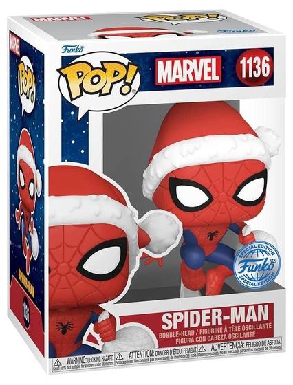 Imagem de Funko Pop! Marvel: Homem-Aranha: Além de Incrível - Homem-Aranha de Chapéu, Exclusivo da Amazon