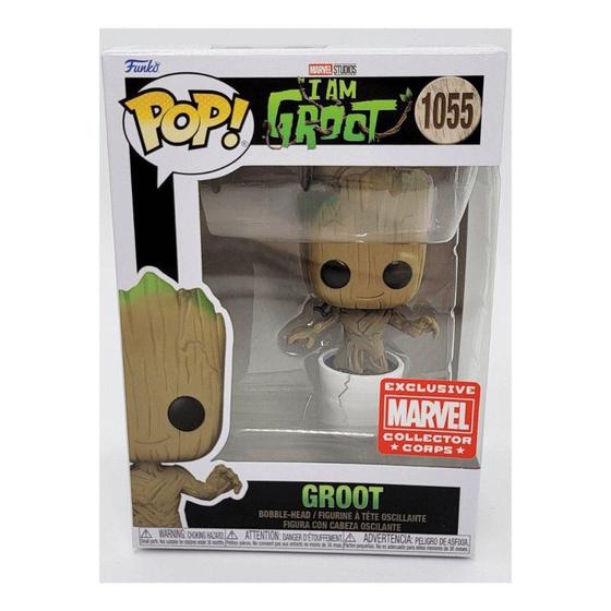 Imagem de Funko Pop Marvel I Am Groot 1055 Groot Exclusive