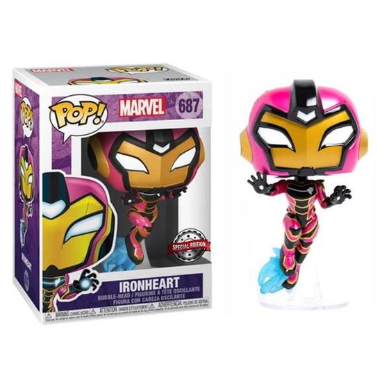 Imagem de Funko Pop Marvel Iron Heart 687 - Funko