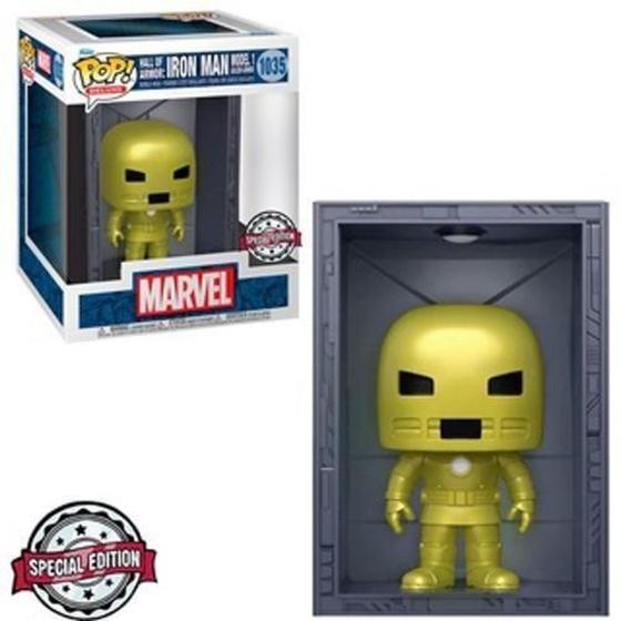 Imagem de Funko Pop Marvel Iron Man Exclusive Hall Of Armor 1035