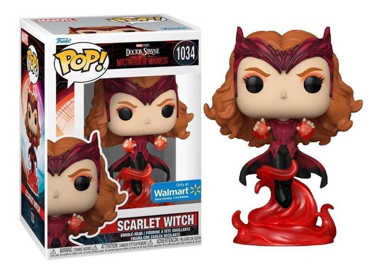 Imagem de Funko Pop! Marvel Scarlet Witch 1034 Exclusive Walmart