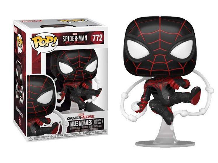 Imagem de Funko Pop Marvel Spider-Man Miles Morales Advanced Tech Suit 772