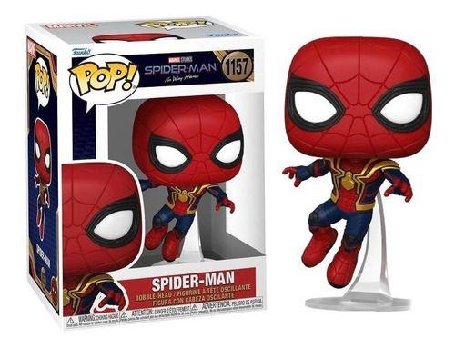 Imagem de Funko POP Marvel: Spider-Man: No Way Home Spider- Man Leaping Boneco
