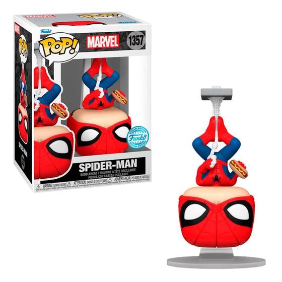 Imagem de Funko Pop Marvel Spider-Man with Hot Dog 1357 Ex