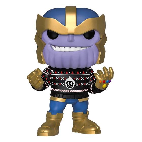 Imagem de Funko Pop! Marvel: Thanos de Natal - Edição Ugly Sweater