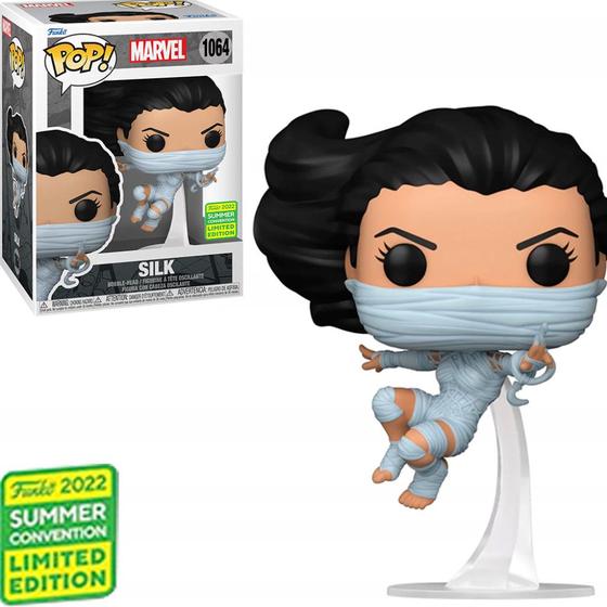 Imagem de Funko Pop Marvel The Amazing Spider-Man Silk 1064 SDCC 2022