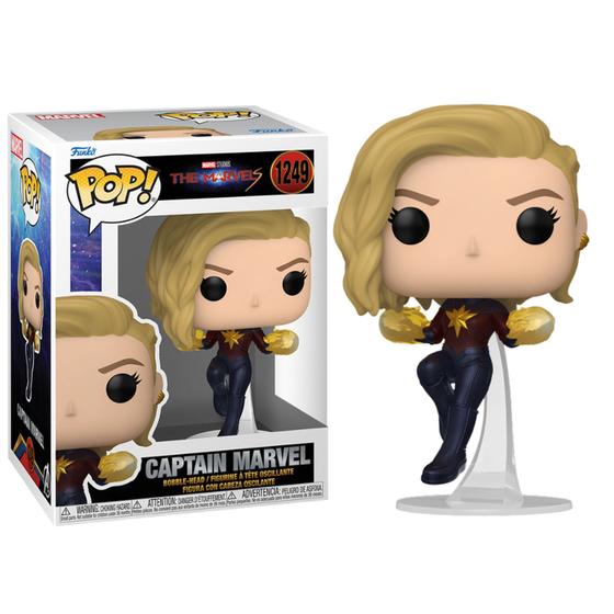 Imagem de Funko Pop Marvel The Marvels Capitã Captain Marvel 1249