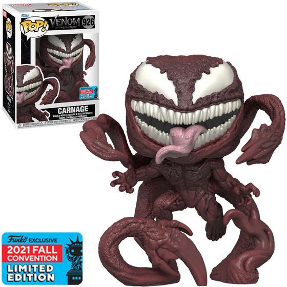 Imagem de Funko Pop! Marvel Venom 2 - Carnage 926 Exclusive NYCC 2021