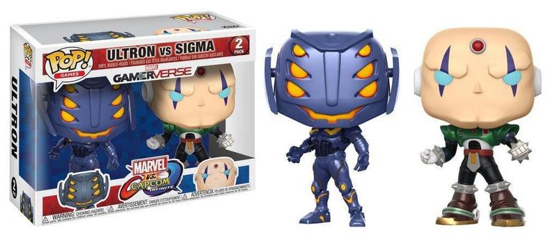 Imagem de Funko Pop Marvel vs. Capcom 2 Pack Ultron vs Sigma