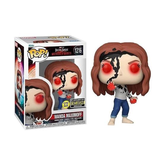 Imagem de Funko Pop! Marvel Wanda Maximoff 1216 Exclusivo Glow