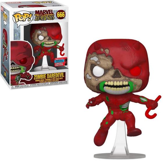 Imagem de Funko Pop Marvel Zombies 666 Zombie Daredevil Exclusive