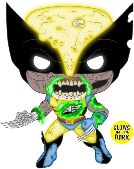 Imagem de Funko Pop! Marvel Zombies Wolverine - Vinil Brilha no Escuro