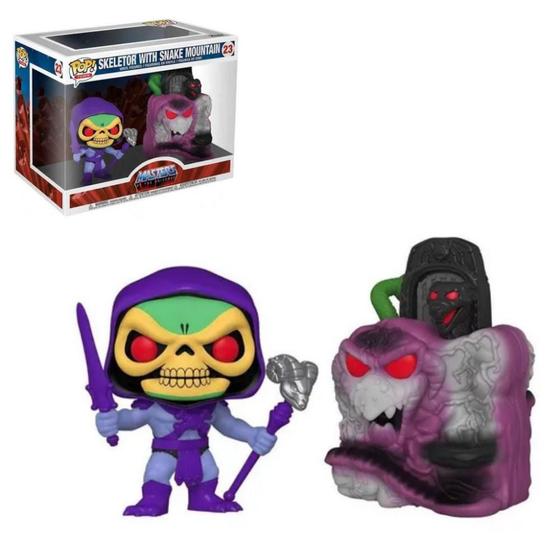 Imagem de Funko Pop Masters of the Universe 23 Skeletor w/ Snake Mountain