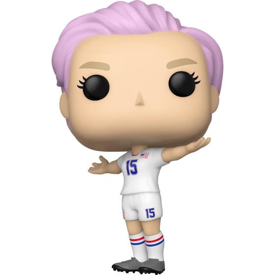 Funko Pop! Megan Rapinoe - Seleção Feminina de Futebol dos EUA Imagem de Funko Pop! Megan Rapinoe - Seleção Feminina de Futebol dos EUA