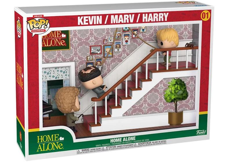 Imagem de Funko Pop! Moment Home Alone Kevin Marv Harry 01