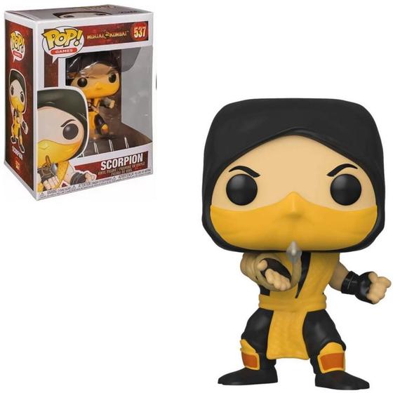 Imagem de Funko Pop Mortal Kombat 537 Scorpion