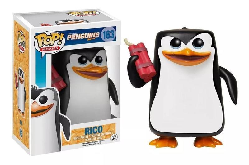 Imagem de Funko Pop Movie: Pinguins De Madagascar - Rico 163