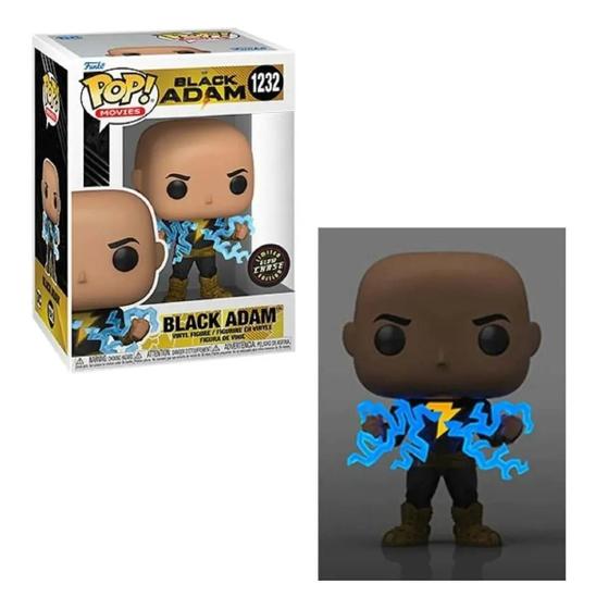 Imagem de Funko Pop! Movies: Black Adam - Black Adam  1232 Chase Glow