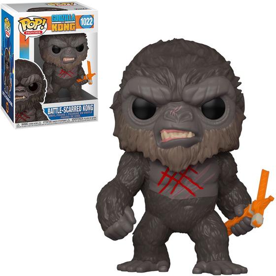 Imagem de Funko Pop Movies Godzilla Vs Kong Battle Scarred Kong  1022