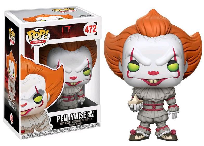 Imagem de Funko Pop Movies: It (2017) - Pennywise (with Boat) 472