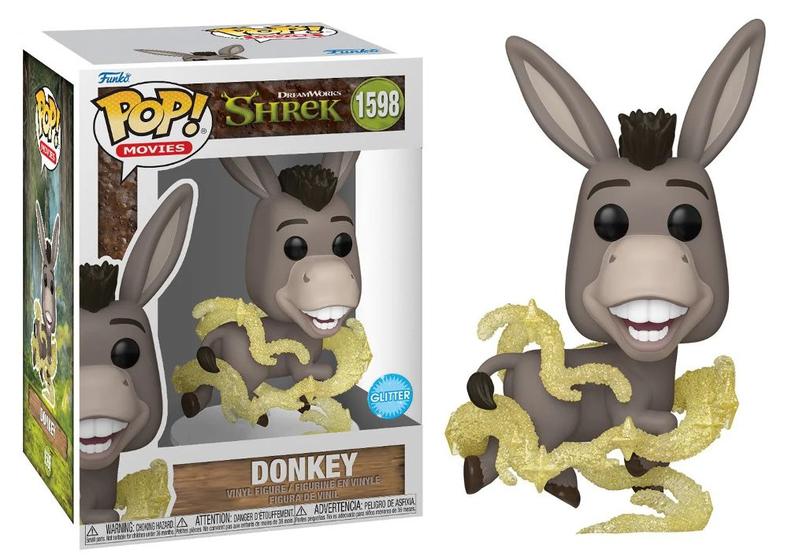 Imagem de Funko Pop! Movies Shrek Donkey 1598 Glitter