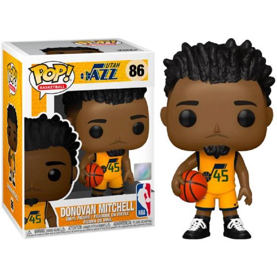 Imagem de Funko pop! nba: utah jazz - donovan mitchell (alternate) 86