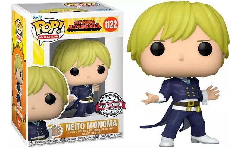 Imagem de Funko Pop Neito Monoma 1122 My Hero Academia Special Edition