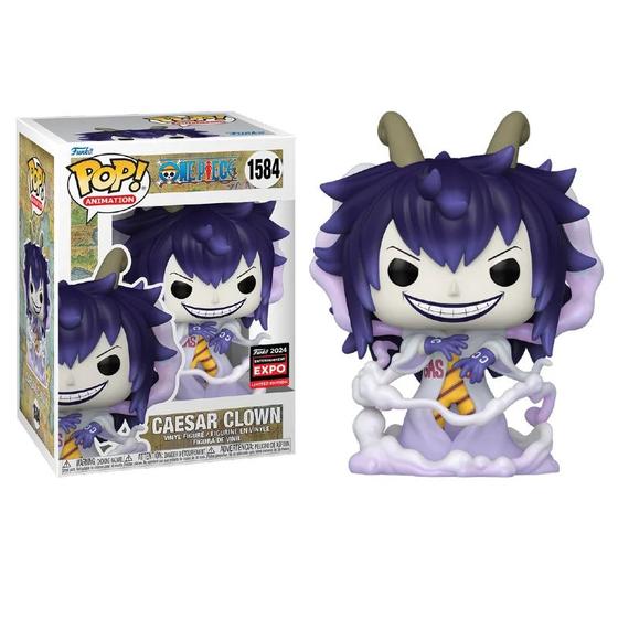 Funko Pop! One Piece Caesar Clown 1584 Exclusivo Imagem de Funko Pop! One Piece Caesar Clown 1584 Exclusivo
