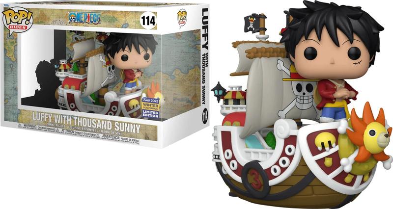 Imagem de Funko Pop! One Piece Luffy With Thousand Sunny 114 Exclusivo