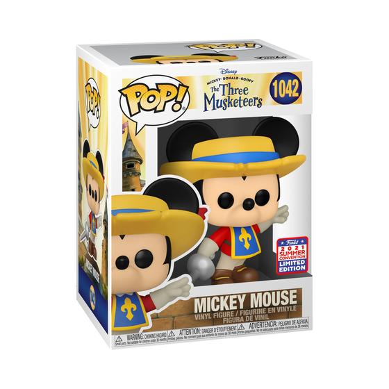 Imagem de Funko Pop! Os Três Mosqueteiros Disney - Boneco Colecionável Mickey