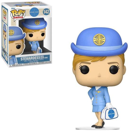 Imagem de Funko Pop Pan Am 142 Stewardess w/ White Bag