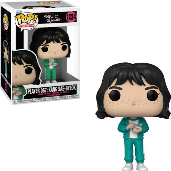 Imagem de Funko Pop - Player 067: Kang Sae-Byeok Squid Game 1224 - Original