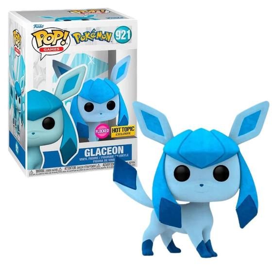 Imagem de Funko Pop Pokémon 921 Glaceon Flocked Exclusive