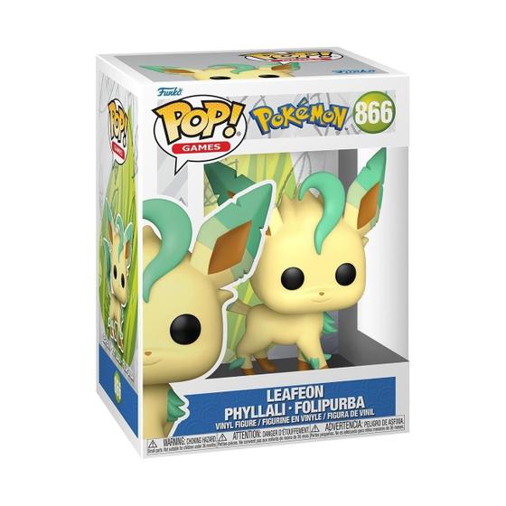 Funko POP! Pokemon Leafeon - Boneco de Vinil Colecionável Imagem de Funko POP! Pokemon Leafeon - Boneco de Vinil Colecionável