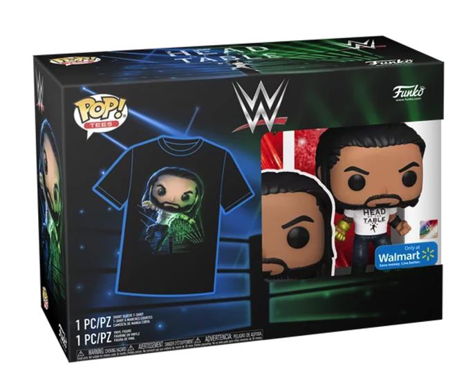 Imagem de Funko Pop! Pop & Tee: WWE - Roman Reigns - Exclusivo XL