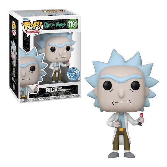 Imagem de Funko Pop Rick and Morty Rick W/Memory Vial 1191 Ex