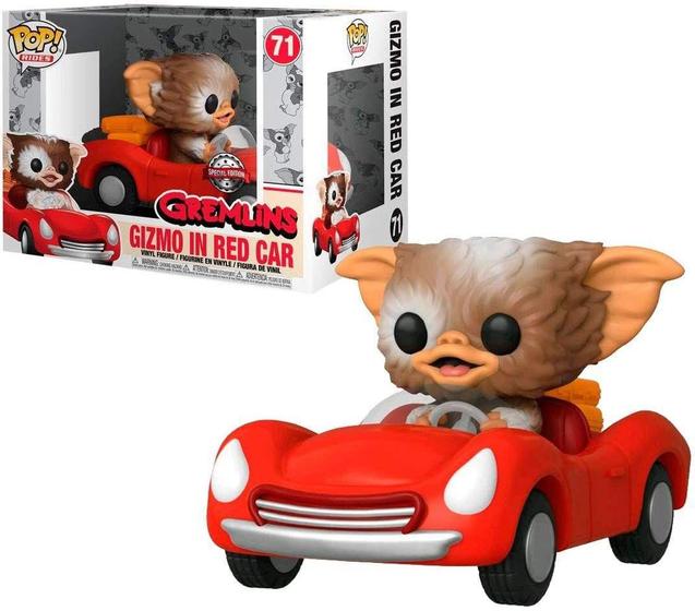 Imagem de Funko Pop Rides Gremlins 71 Gizmo in Red Car Exclusive