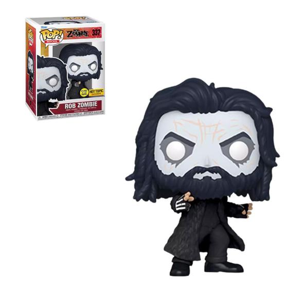 Imagem de Funko Pop Rocks 337 Rob Zombie Glows In The Dark Exclusive