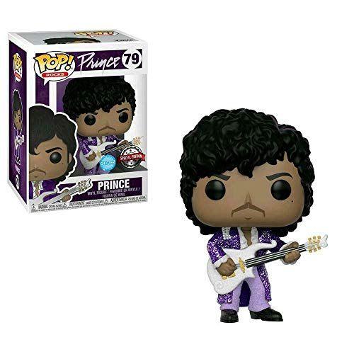 Imagem de Funko Pop Rocks 79 Purple Rain Prince Diamond Glitter Excl