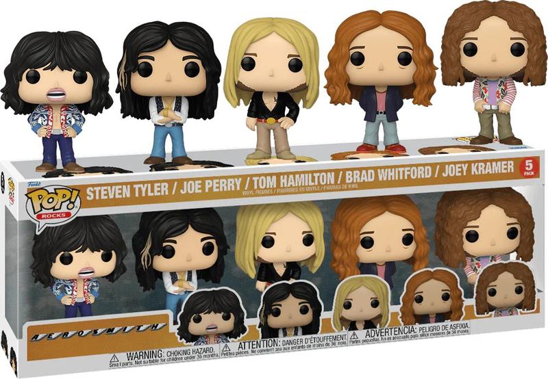 Imagem de Funko Pop! Rocks Aerosmith 5 Pack