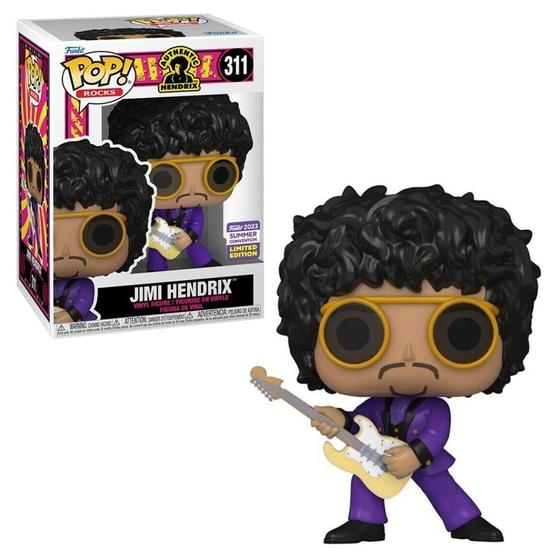 Imagem de Funko Pop! Rocks Jimi Hendrix 311 Exclusivo