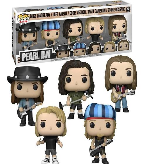 Funko Pop! Rocks Pearl Jam 5 Pack - Funko - Magazine Luiza