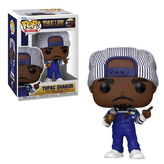 Imagem de Funko pop rocks thug life - tupac shakur 387